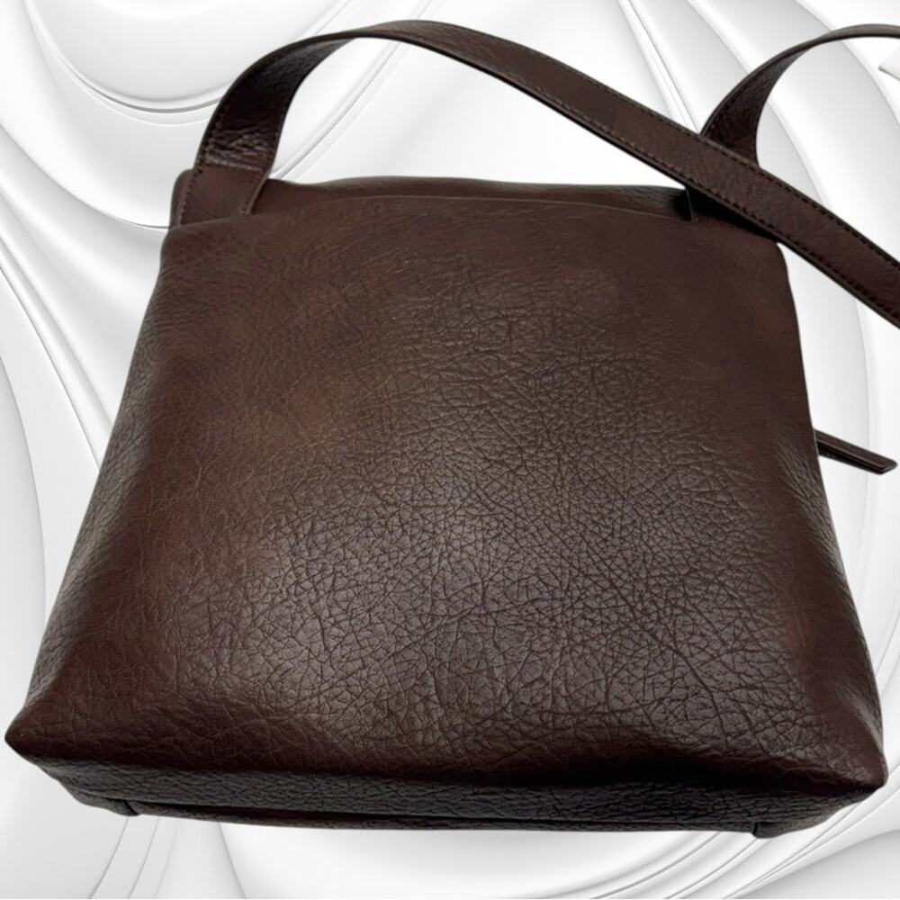 FALLS CREEK Brown WOVEN FRONT POCKET NS CROSSBODY Purse - Picture 5 of 5